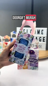 Store Age [20pcs] Hand Towel Doorgift Box Wedding Goodies Gift Box Special Gift Floral Small Box