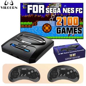 VILCORN Video Game Console For Sega Mega Drive Genesis FC Dendy 16BIT Segas-MD Console Support HDMI Output 4k Retro Game Machine