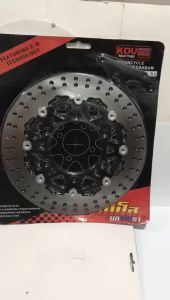 Piringan Cakram Depan CB150R Megapro Verza Tiger Lama Plus Breket Ukuran 300mm