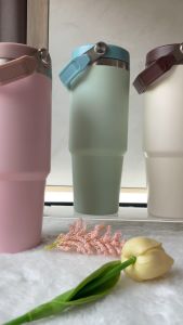 แก้วเก็บความเย็น - ร้อน SUS304 ความจุ 900 ml Tumbler เก็บอุณหภูมิ นาน 18 - 24 ชม. พร้อมส่งจากไทย