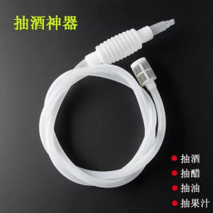 Automatic Alcohol Siphon Home Use White Wine Filtering Pouring Device Self-Priming Drinking Bottle Extractor Home Decor Accessories