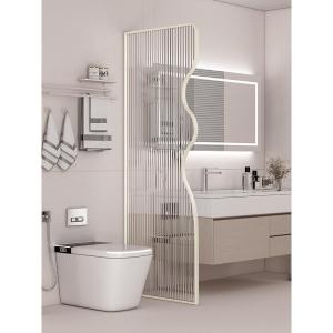 HUAYASEN | Cream Style Glass Partition