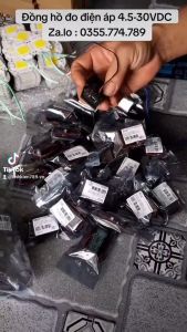 Đồng hồ đo điện áp 4.5V - 30VDC linhkien789