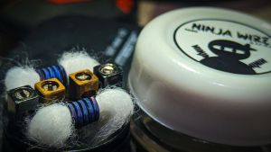Isi 2 biji Coil Mini Baby Alien Mletek Murmer Clapton Oten Beli 10 Pasang / 20 Biji Bonus 1 Pasang / 2 biji Ninja Wire Coilmletek