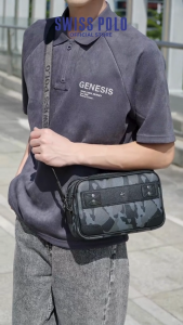 Swiss Polo Mens Camouflage Sling Bag / Crossbody Bag - SZB 1268
