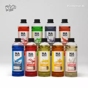 Sirup Pistachio 1 liter Nabata Drink Halal - Syrup Pistachio 1000 ml Halal