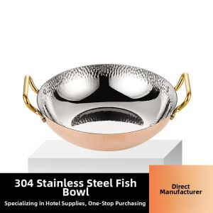 TILAIEN | Commercial-Grade 304 Stainless Steel Hammered Pot For Multi-Cooking