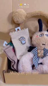 Cài Tóc Bờm Tóc Cinnamoroll LINDO Cài Tóc Dễ Thương Lông Nhung Mềm Mại Kiểu dáng Đa Dạng