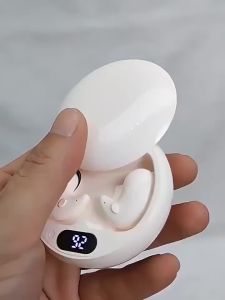 Kebidumei | KEBIDUMEI Sleep Earphones Bluetooth 5.3 Headphones In-ear Mini Wireless Headsets HiFi Stereo Noise Reduction TWS Gaming Earbuds