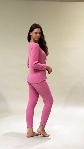 ชุดลองจอนบุขนรุ่นแคชเมียร์ สำหรับผู้หญิง ใส่กันหนาวอากาศ 10 องศาถึง -10 องศา