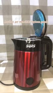 Teko Listrik SQRS SR-923 500 Watt Kettle Listrik Kapasitas 23 Liter Anti Karat-COD | Gallery Audio