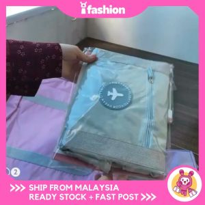 iFASHION 2180 READY STOCK Waterproof Foldable Duffel Large Storage Travel Bag for Luggage Beg Melancong Baju