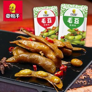 Zhang Duck Edamame ขนมมังสวิรัติแบบลำลองขนมอบเผ็ดผลิตภัณฑ์พิเศษ