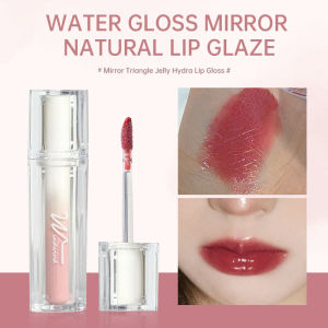 Windwind Lip Gloss Iced Tea Jelly Tint Water Gloss Mirror Face Lip Bibir Madu Pelembab Lip Glaze Alami - 🌹Tamia