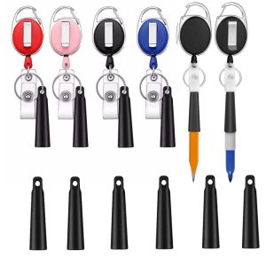 Retractable Silicone Pen Holder: Portable Versatile SecureGrip for Professionals -Carpenters Doctors Waiters