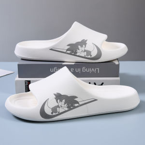 Outdoor Mens Sandals Summer 2022 Anti-Slip Beach Trendy Wear-Resistant Slippers Thick Bottom EVA Youth Fashion Footwear