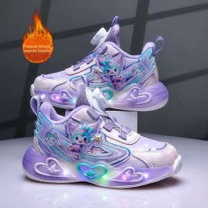 KUOBURENSHENG | Breathable Anti-Slip Glowing Princess Shoes