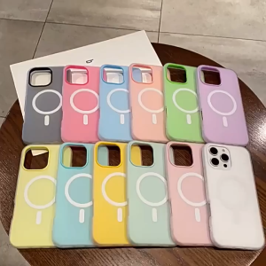 CASE LIQUID 2 IN 1 + MAGSAFE FOR IPHONE 17 17 AIR 17 PRO 17 PRO MAX 16 16 PRO 16 PRO MAX IPHONE X XS XR XS MAX - BDC