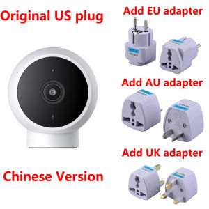 Xiaomi | XIAOMI Smart IP Camera Standard Edition 2K HD Infrared Night Vision CCTV Voice Intercom AI Alarm Magnetic Base Home WiFi Videcam
