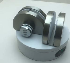 Khóa số cửa kính cường lực không khung bằng inox 304 có thể thay đổi mã số bên trong vặn để khóa