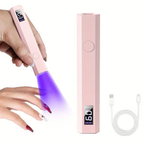 Lulaa | YIKOOLIN Mini Handheld UV Light Fast Gel Nail Drying Lamp for Home Salon Tools Professional Nail Phototherapy Flashlight Pen