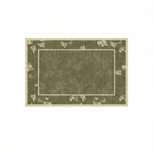 YUNHAOBUYI | No-wash Retro Carpet Green