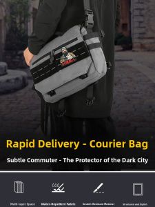 Outdoor Sports Crossbody Backpack Large Capacity Multifunctional Hiking Mailbag Single Shoulder Slanting Tactical Waist Bag