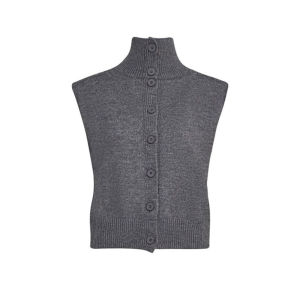Elegant Fashionable 2026 New Spring French Design Reversible Knit Sweater Vest