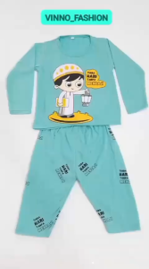 setelan anak laki laki motif MENGAJI celana baju lengan panjang mengaji PP murah