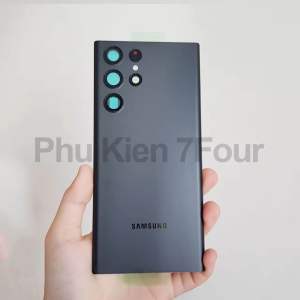 Nắp lưng kính Samsung S22 Ultra có keo dán