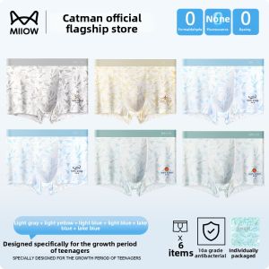MiiOW | Teen Development Stage Boys Boxer Shorts 100% Cotton