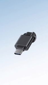 Kebidumei | KEBIDUMEI USB C 2.0 Mini TF Card Reader External Storage Type-C Mini TF Card Reader For iPhone Black Stretch for Memory Stick