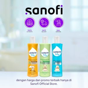 Lactacyd Baby Gentle Care 2in1 250ml/150ml/60ml - BodyWash & Shampoo Bayi Untuk Kulit Sensitif