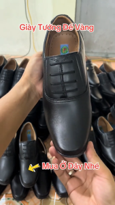 Giày Tư Trang Đế VàngTăng Chiều Cao 6.5 cm Giày Lười Nam Da Bò Cao CấpTặng Kèm 1 Đôi Tất & 1 Đôi Lót Hương Quế