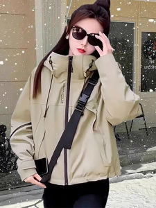 TIANQIANHUI | Hooded Padded Warm Womens Winter Jacket White Duck Down