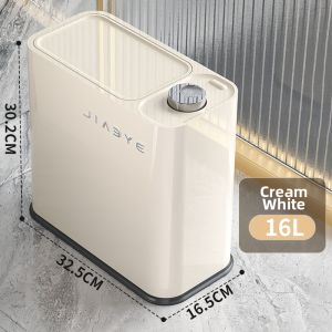 XIDI | DIY Luxury Automatic Press Cat Bathroom Trash Bin