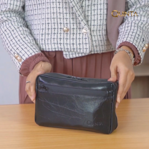 Quinta Isam Bag Tas clutch bag pria wanita waterproof bahan sintesis leither