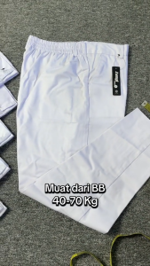 Celana Panjang Perawat / Celana Kerja Putih Premium