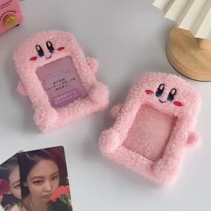 Plush Photocard Case Photo Card Holder Boneka Gantungan Kunci ID Card Keychain Kirby KCO4099