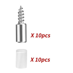 10/20/40sets of support nails used for cabinets bookcases display cabinets and wardrobes Plate bracket with anti slip cover