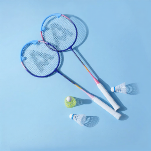 deli | Beginner Friendly Fiber Badminton Rackets