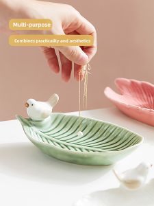 YOGEHOME | Nordic Ins Style Creative Cute Bird Ceramic Tray