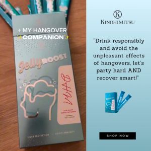 [Membership Gift Redemption] Kinohimitsu JellyBoost DHM Liver Health Dietary Supplement Jelly 15g x 15s - Relives Hangover Liver Protection