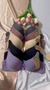 เสื้อใน มีโครง คัพB มีฟองน้ำ 1 ชั้นบางๆ (เสริมโครง) รุ่น 2ตะขอ ของแท้ บรากระชับหน้าอก เก็บข้างเนื้อ เสื้อชั้นในผู้หญิง