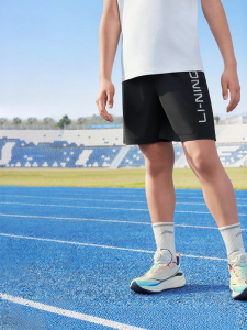 LI-NING KIDS | Quick Drying Shorts for Children and Teenagers Summer Running Sport Pants