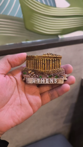 Fridge Tempelan Magnet Kulkas Souvenir Negara Greek Greece Yunani Athens Athena Yunani 11-120