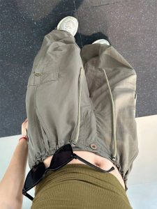 LANMENGYA | Quick-drying Summer-light Weight American Silky Small-fit Loose Straight Leg Work Pants