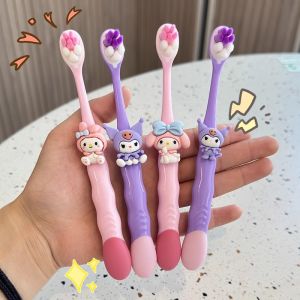 BAOHUIJIA | Soft Bristle Toothbrush for Girls Aged 3-6-12 during Shedding Period