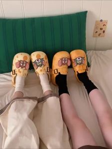XIXITIAO | Dép Lật Nửa Chống Trượt Mùa Hè Có Đệm Cổng Cung Nữ