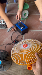 Quạt cabin 11in 26cm 12v 24v lắp cho xe ô tô ben thùng xe con các loại quạt dùng cho máy xúc máy đào xe lu